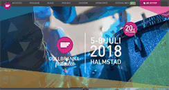 Desktop Screenshot of gullbrannafestivalen.com
