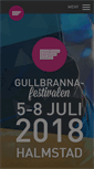 Mobile Screenshot of gullbrannafestivalen.com